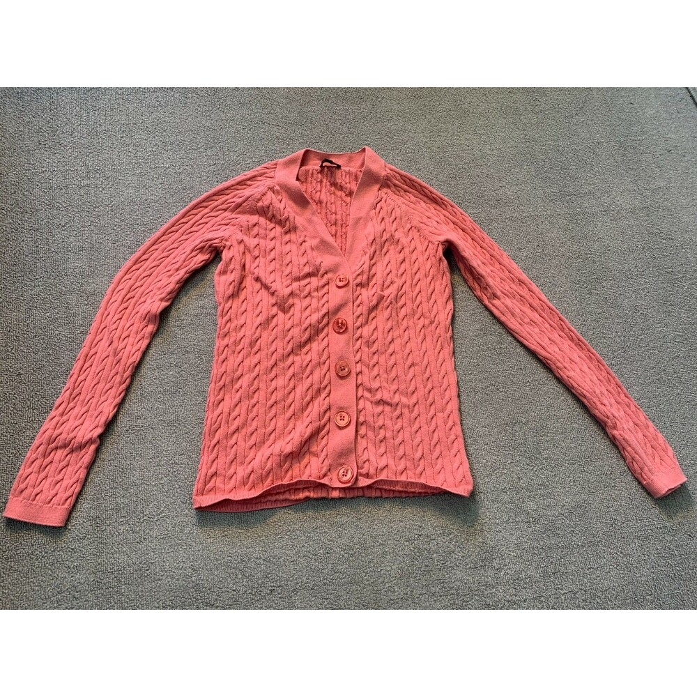 Talbots Sweater Long Sleeve Womens Small S P Petite pink